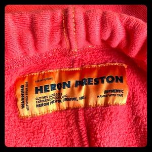 Heron Preston red NASA sweatpants joggers Medium